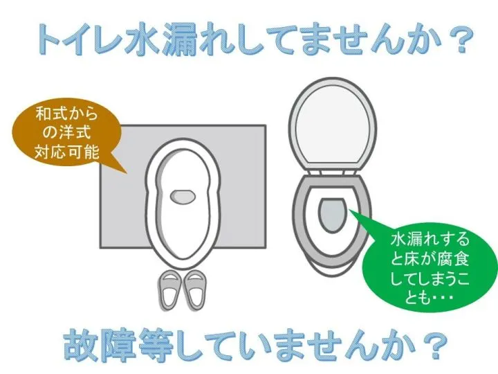 トイレのお悩み解決しませんか？