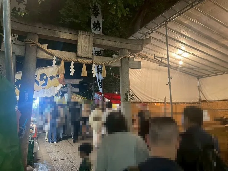 「熊野神社 例大祭」と地域清掃