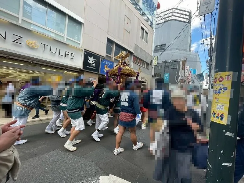 「熊野神社 例大祭」と地域清掃