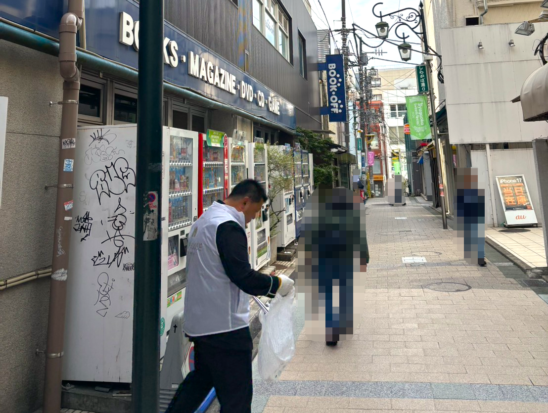 2026年4月　市街地清掃