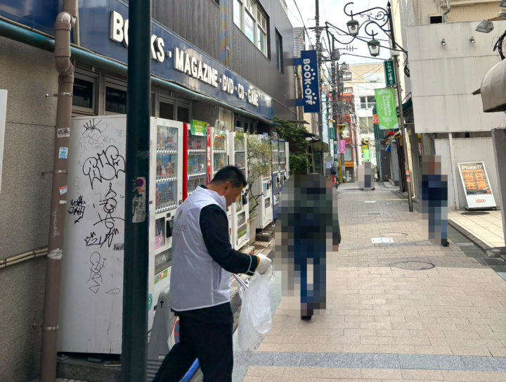 2026年4月　市街地清掃