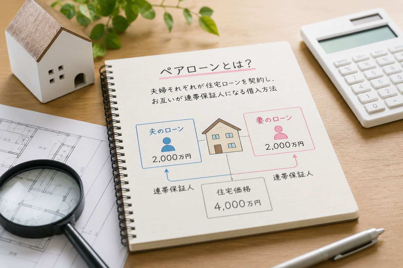 ペアローンのメリット・デメリットとは？共働き夫婦が知っておきたい住宅ローンの選び方