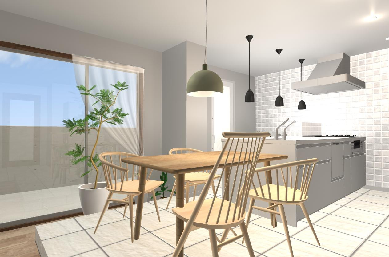 リノベーション例（ダイニング）※掲載画像はリノベーション例となります。