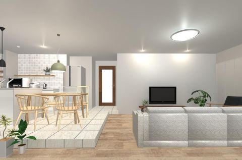 リノベーション例（リビング全体）※掲載画像はリノベーション例となります。