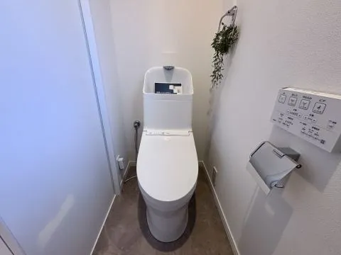 トイレは一階と二階に二箇所。