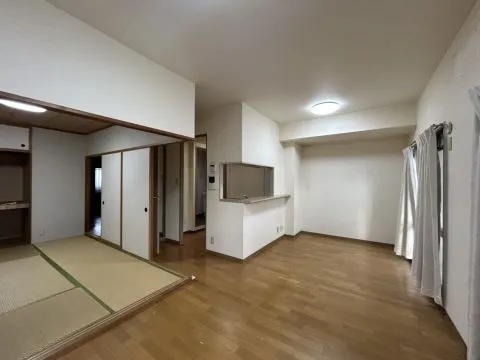 完成後のイメージパースになります。食洗器付対面キッチンで家事らくらく