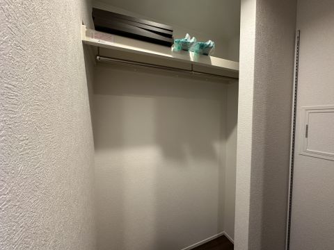 広々としたウォークインクローゼット◎