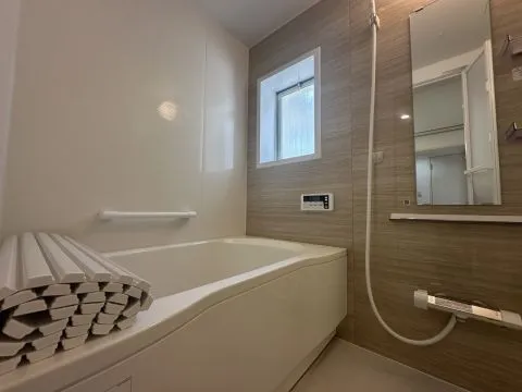 １日の疲れを癒すバスルーム◎