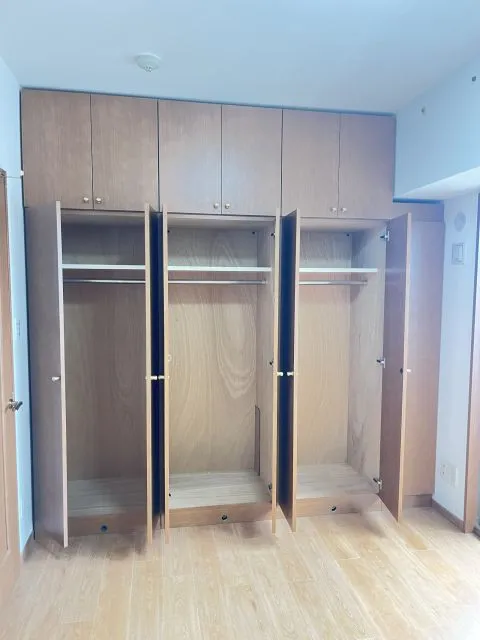 大きなクローゼット完備なので、たくさん収納できますよ