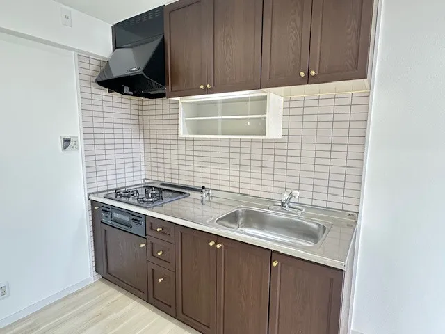 使い勝手の良いシステムキッチンです。