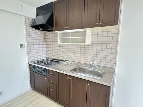 使い勝手の良いシステムキッチンです。