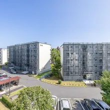 【眺望】前面の建物と距離があるので開放感があります