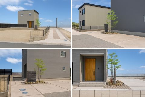 外観イメージ。10月中旬工事予定。