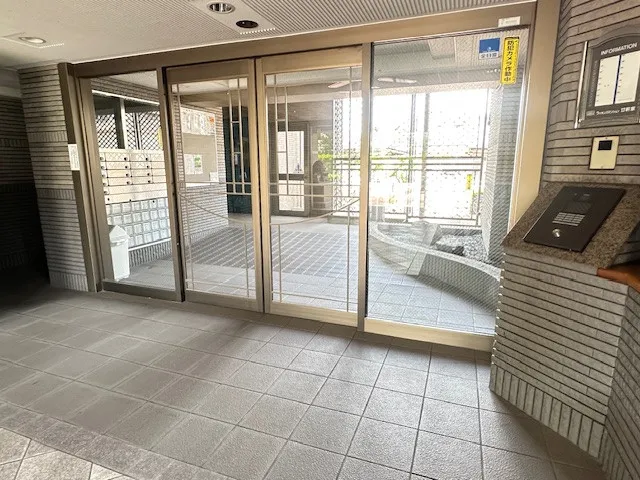 オートロック完備なのでセキュリティ面も安心ですね！