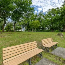 【敷地内広場】ピクニックをしたくなるような広場があります。