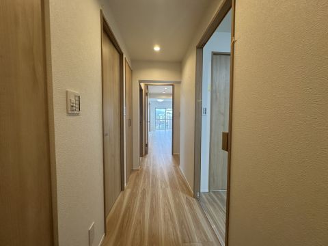 広々として収納スペースがしっかりとある玄関◎