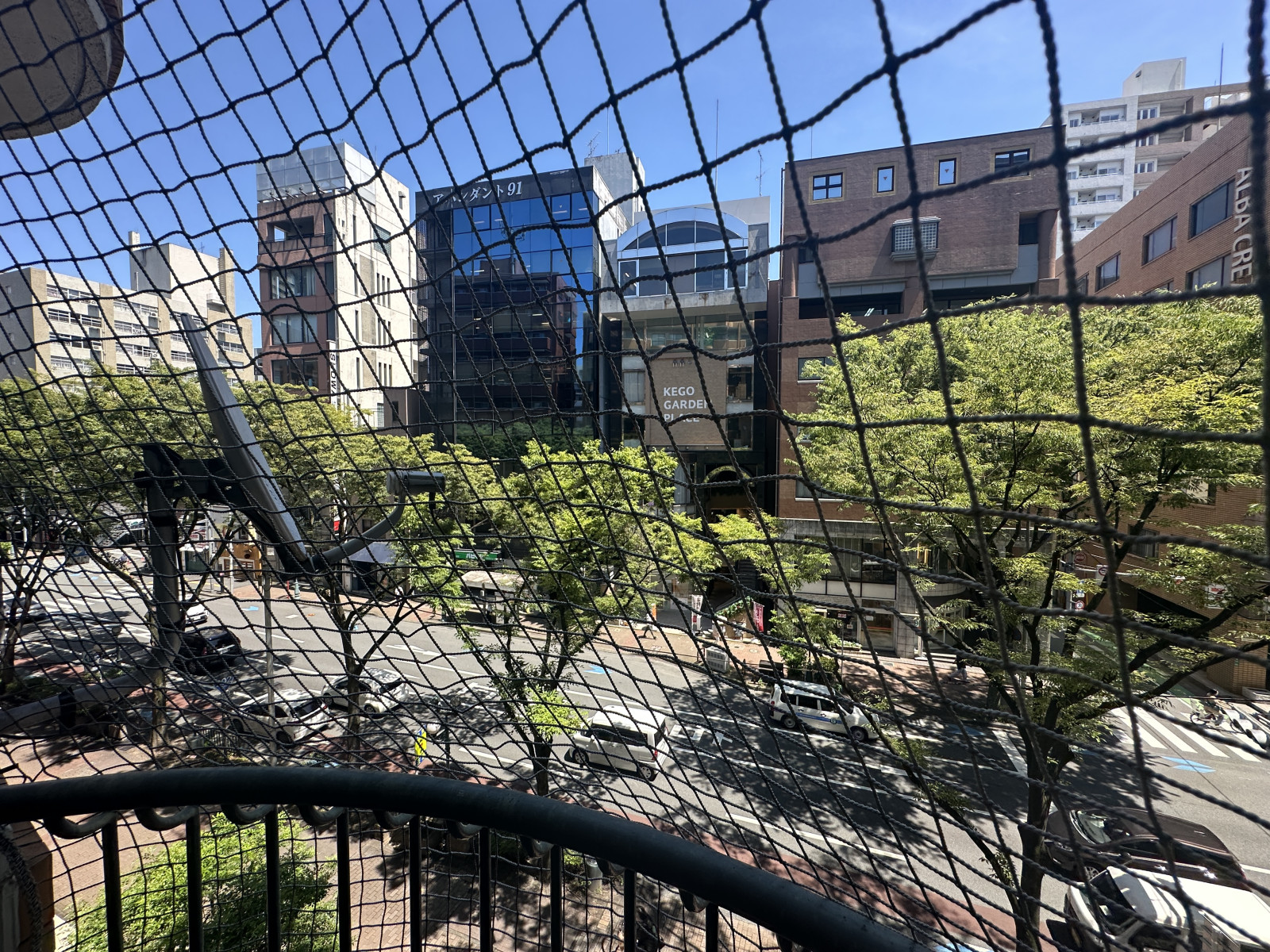 バルコニーからの眺望◎