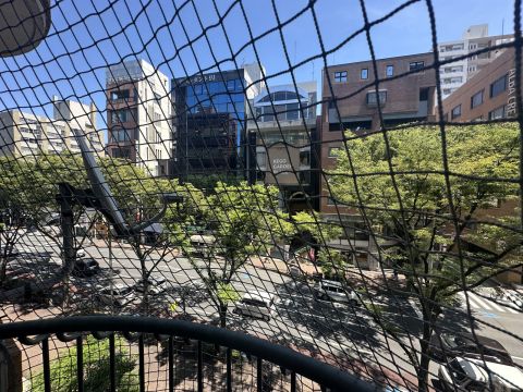 バルコニーからの眺望◎