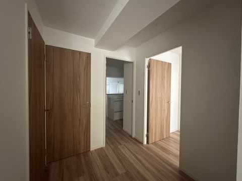 広々として収納スペースがしっかりとある玄関◎