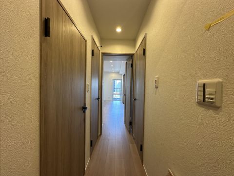 広々として収納スペースがしっかりとある玄関◎