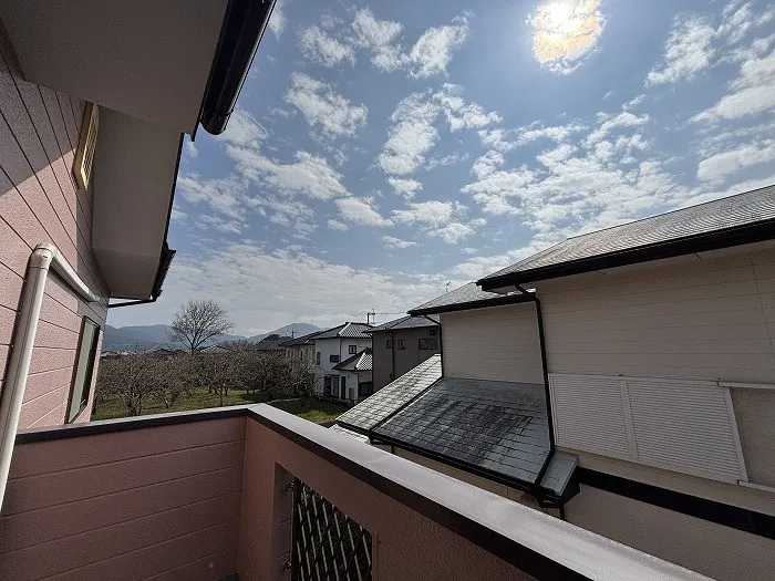住戸からの眺望です。日当たり良好です。