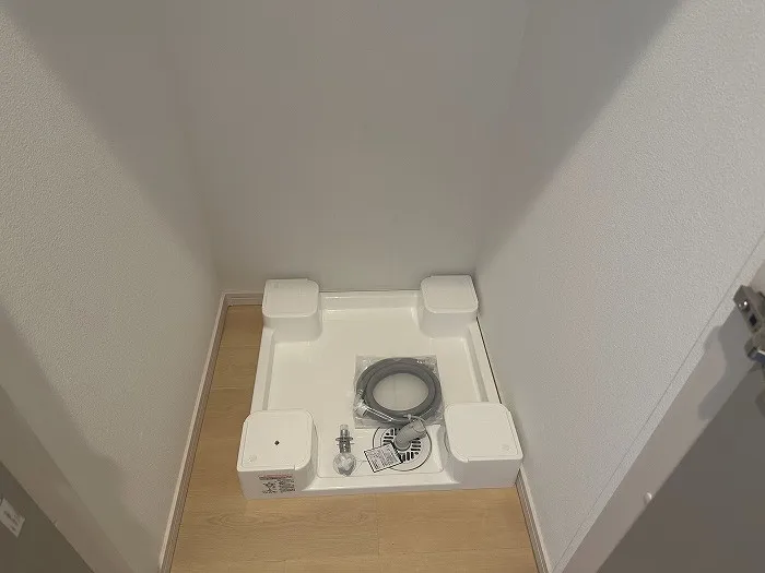 洗濯機置場です。