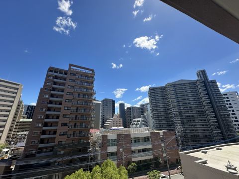 バルコニーからの眺望◎