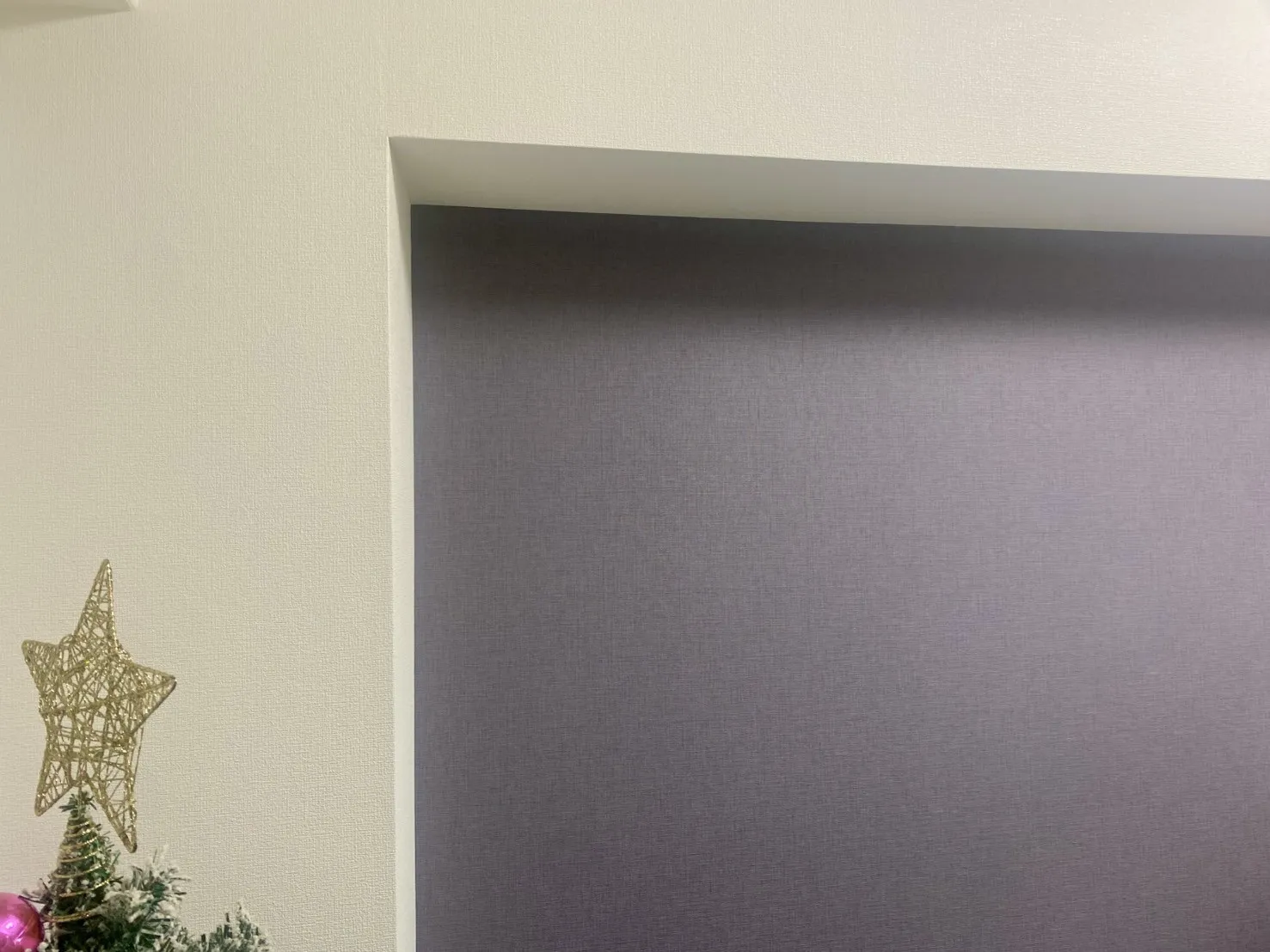 洋室5.1帖　アクセントクロスが主役のお部屋です！