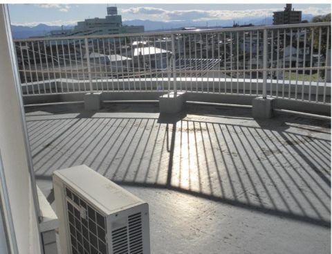 バルコニーからの眺めは最高です