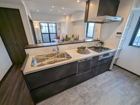 食器洗浄機付きなので、食後のカジノ時間を短縮できます！