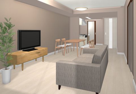 リノベ後イメージパース