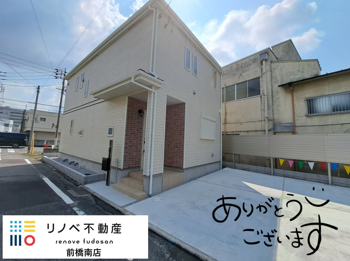 駐車2台並列ゆっくり駐車できます