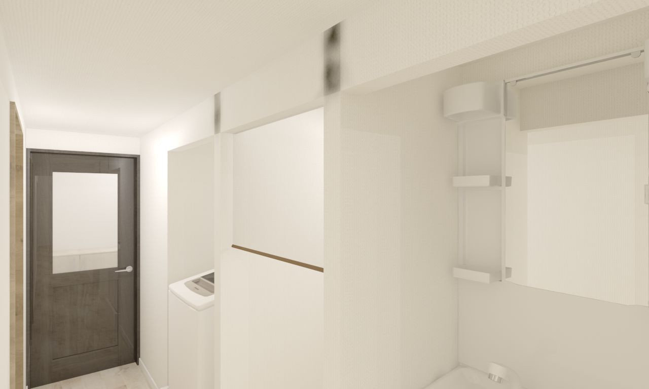 ホール　リノベーションイメージパース