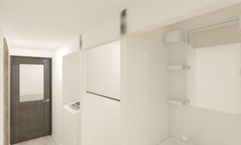 ホール　リノベーションイメージパース