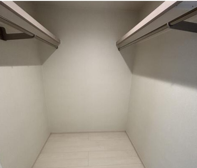 ウォーキングクローゼットだど全居室に収納あり