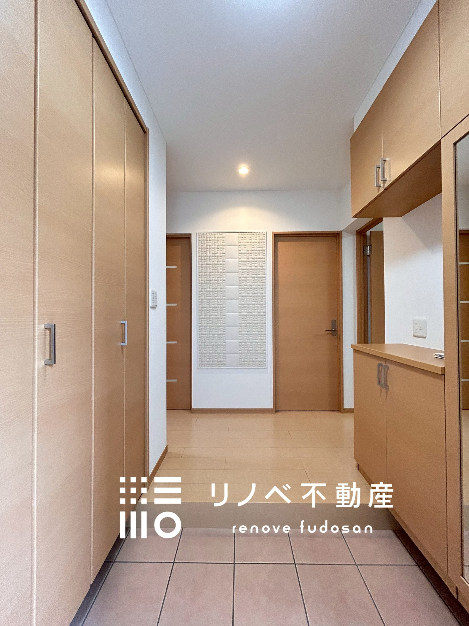 現地（2025年9月）撮影 広々とした玄関が帰りをお迎えしてくれます♪