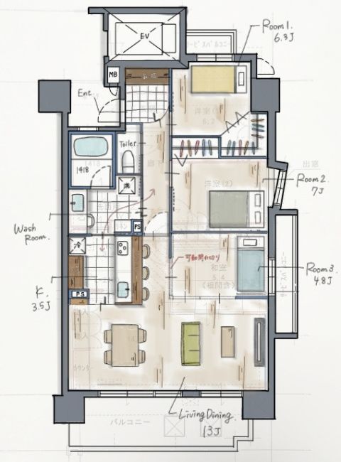 リノベーションイメージ画像