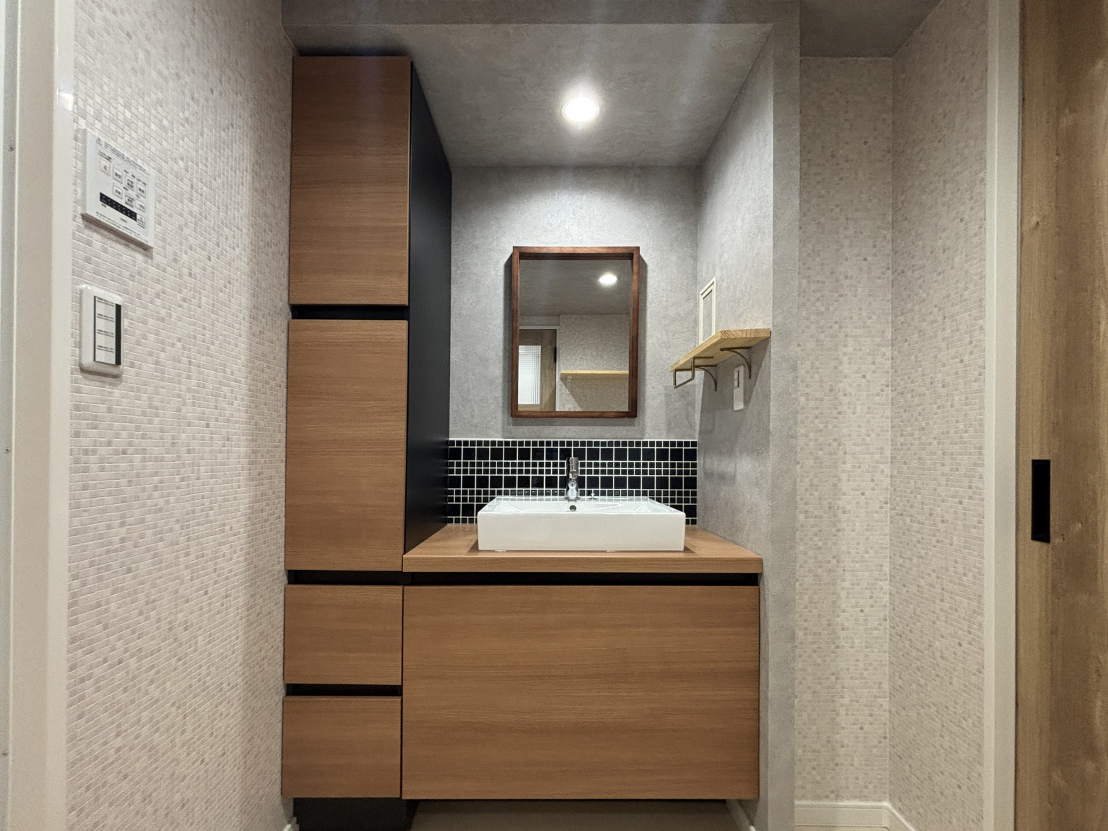 身支度の気分をあげてくれる洗面台