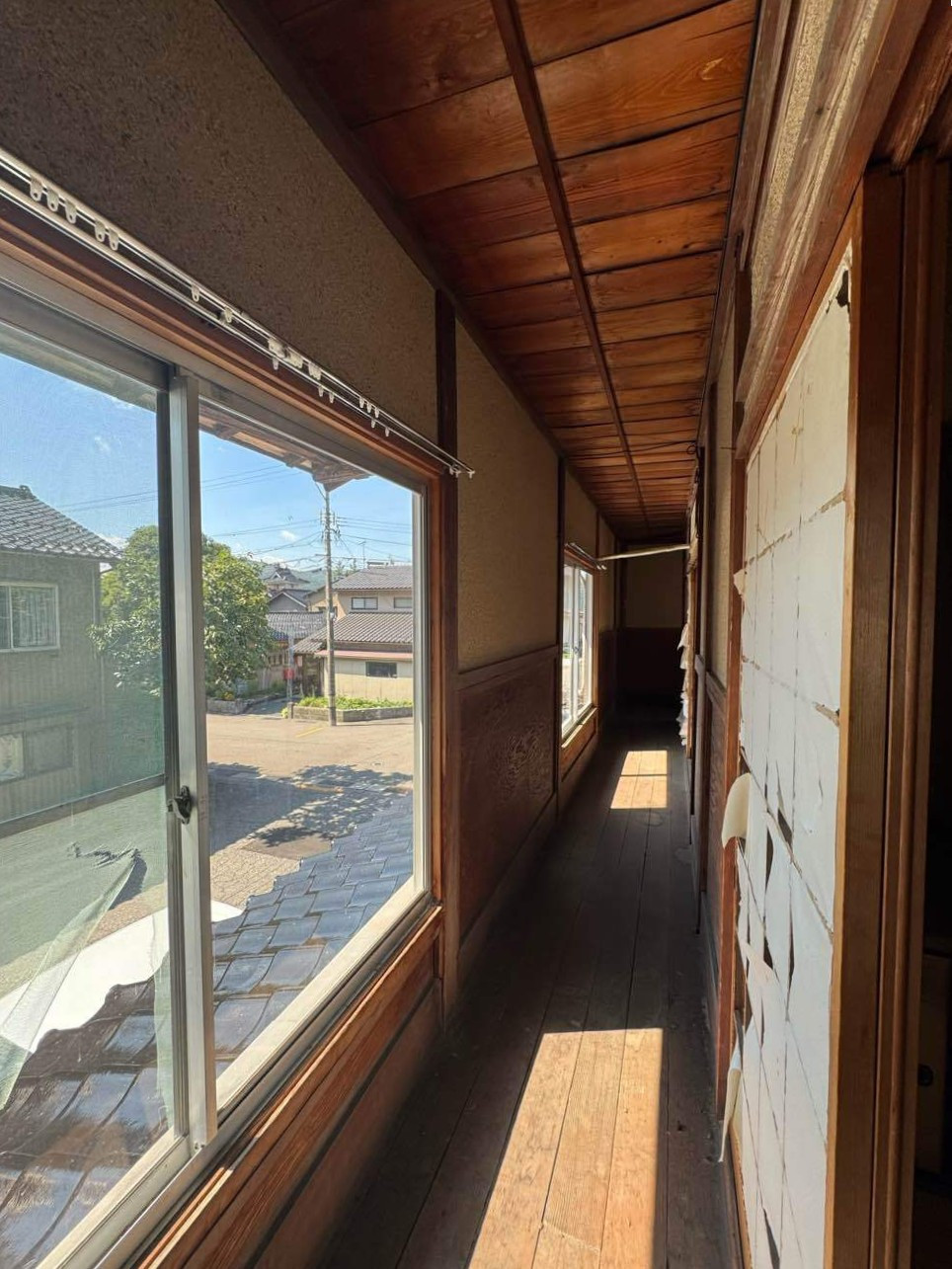 2階廊下からの眺望