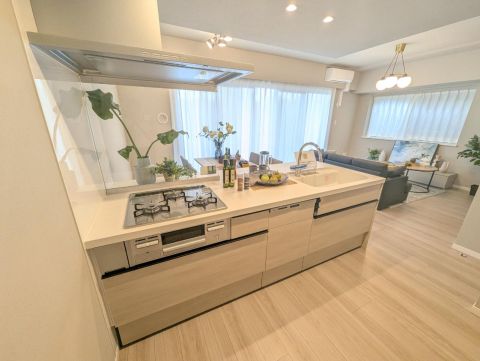 食器洗浄機付きなので、食後の家事の時間を短縮できます！