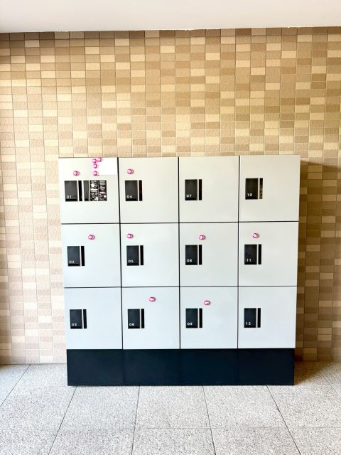 宅配ボックスがあります。外出も安心、便利！