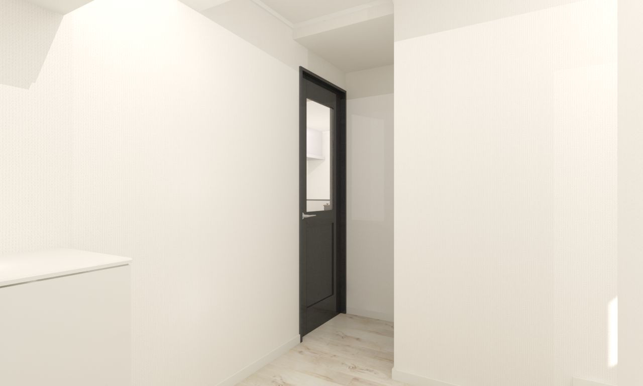 玄関イメージパース