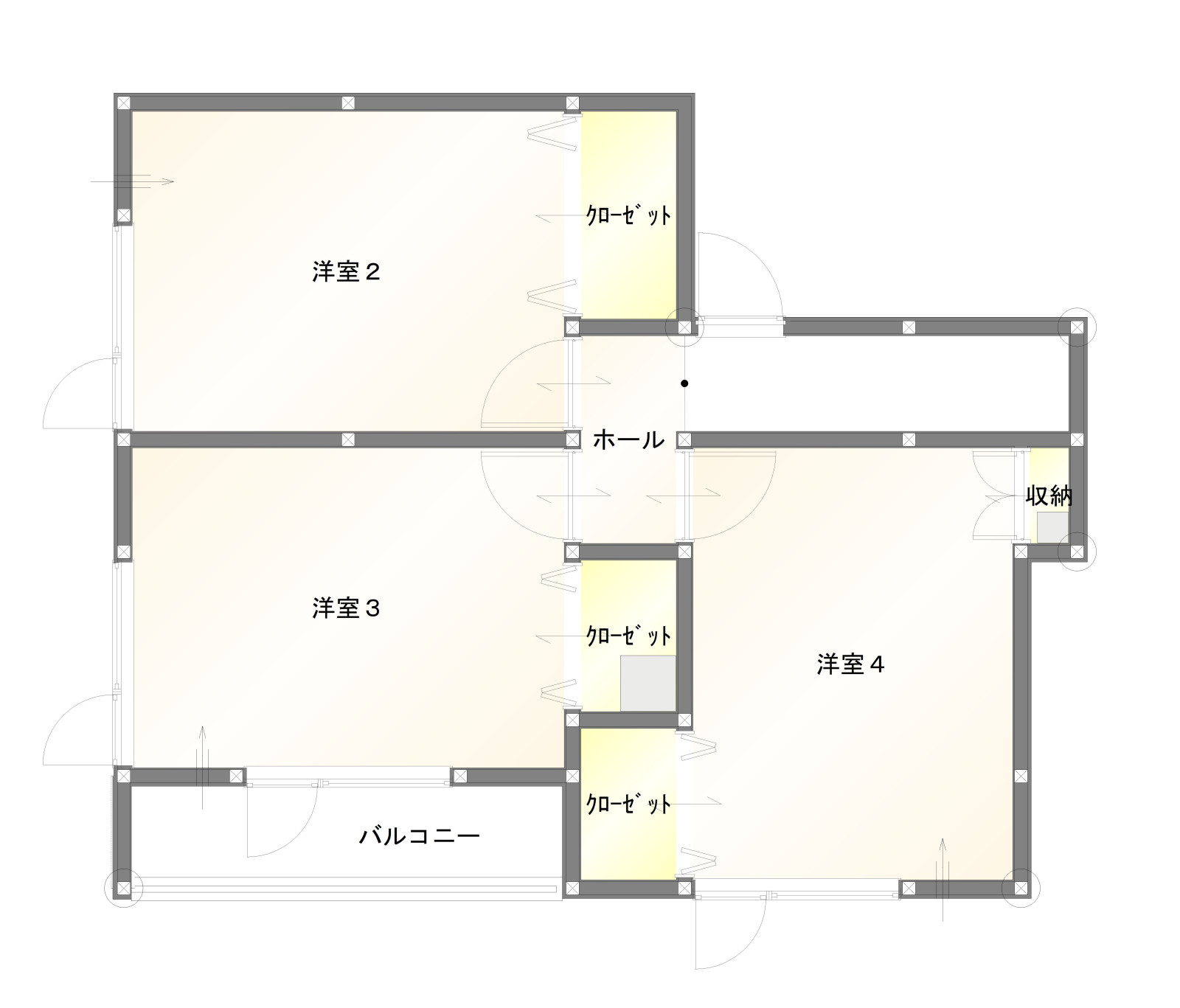 2階イメージパース
