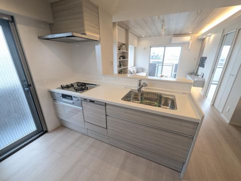 食器洗浄機付きなので、食後の家事の時間を短縮できます！