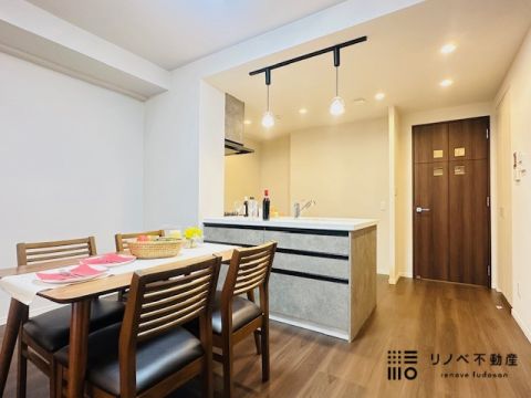 開放感のあるダイニングスペースです。家族の会話もはずみそうですね！