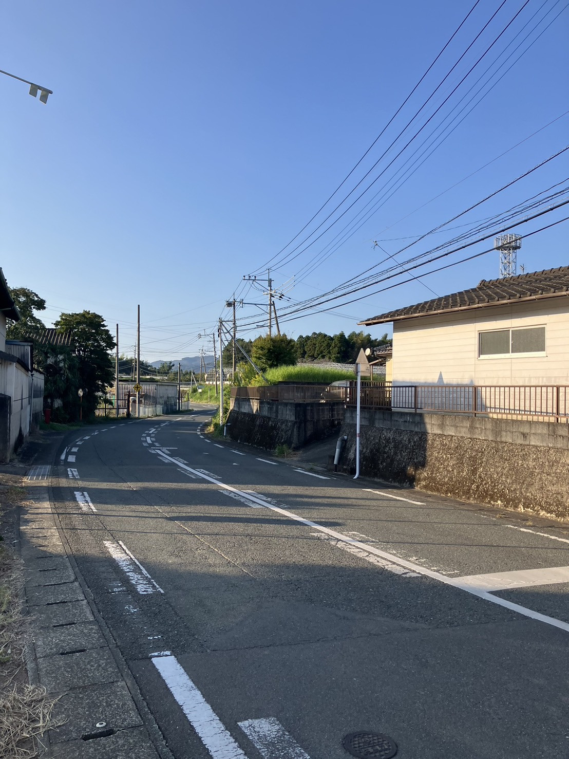 前面道路