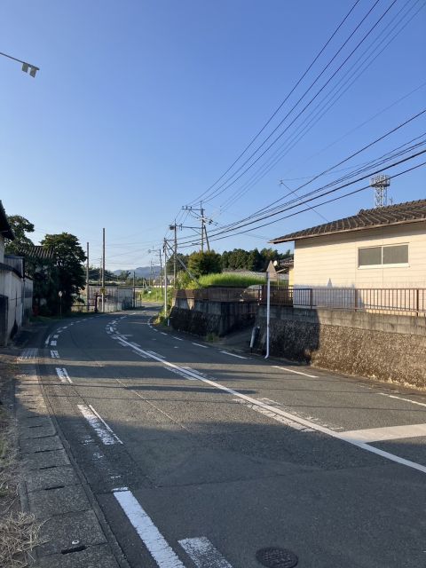 前面道路