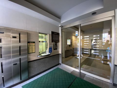 宅配ボックス、管理事務室、オートロック