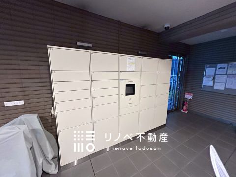 宅配ボックス 忙しい方やネットショッピングをよく利用する方に嬉しい設備。生活の利便性を高めます