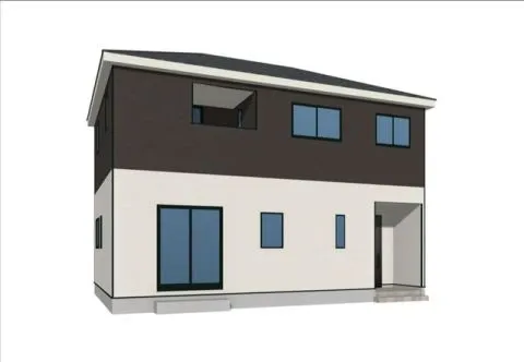 【2号棟 完成イメージ図】